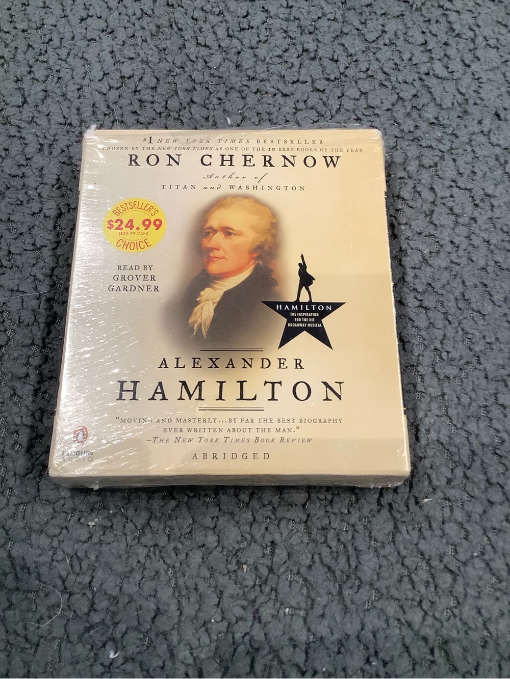 Hamilton Beige CD Audiobook - Ron Chernow